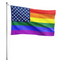 Drapeau Américain Lgbt