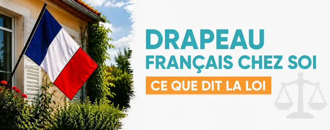 Peut-on mettre un drapeau français chez soi ? Ce que dit la loi