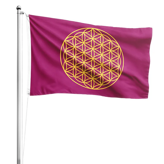 Drapeau Fleur de Vie