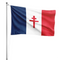 Drapeau Français Croix de Lorraine