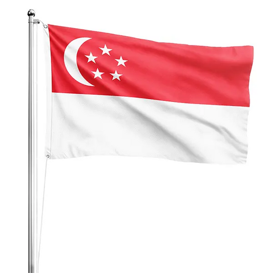 Drapeau Singapour