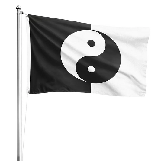 Drapeau Yin Yang